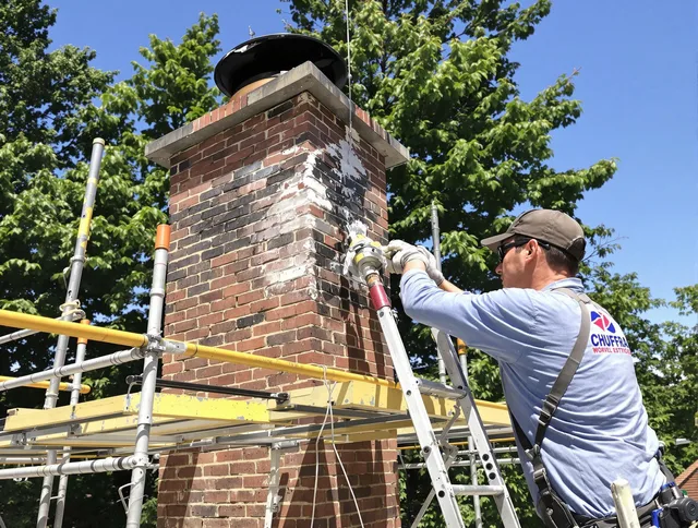 Structural chimney repair by Rancho Palos Verdes Chimney Sweep in Rancho Palos Verdes, CA