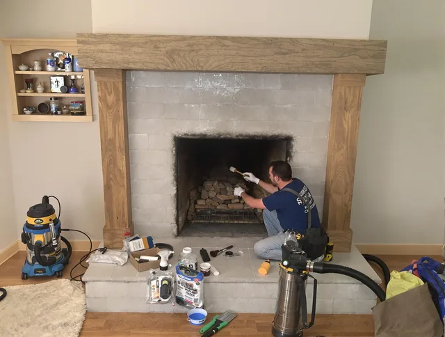 Detailed creosote removal process by Rancho Palos Verdes Chimney Sweep in Rancho Palos Verdes, CA