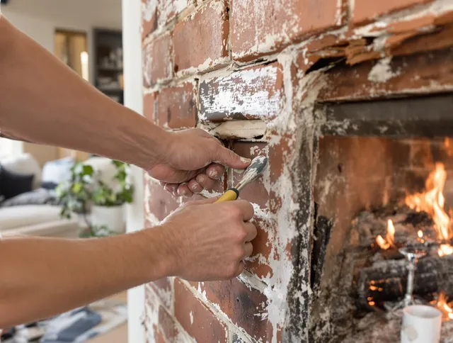 Routine fireplace repair by Rancho Palos Verdes Chimney Sweep in Rancho Palos Verdes, CA